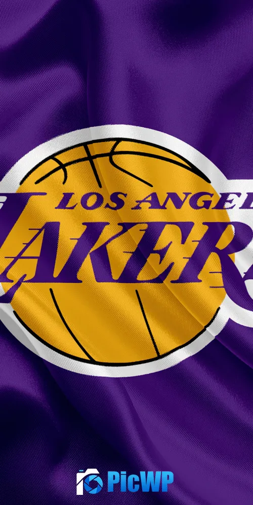 Los Angeles Lakers Logo 3K Mobile Wallpaper