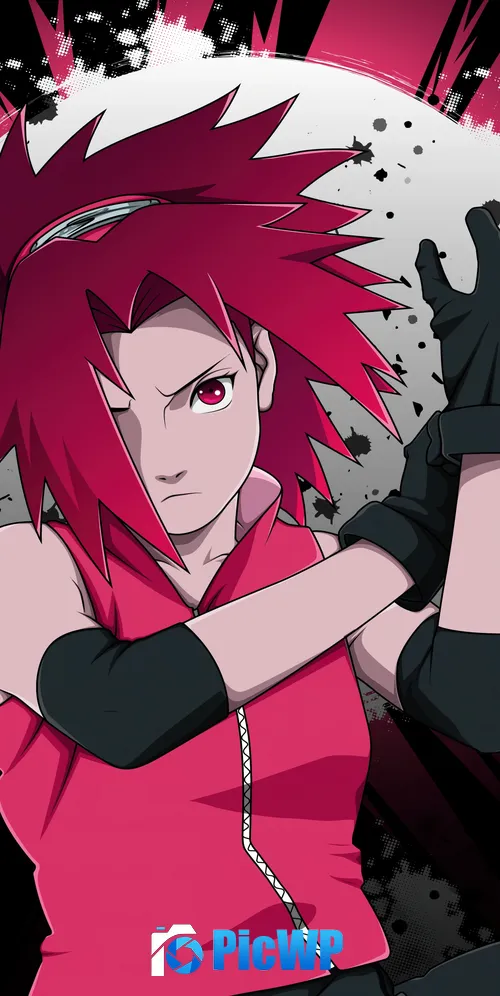 Sakura Haruno Naruto 3K Mobile Wallpaper