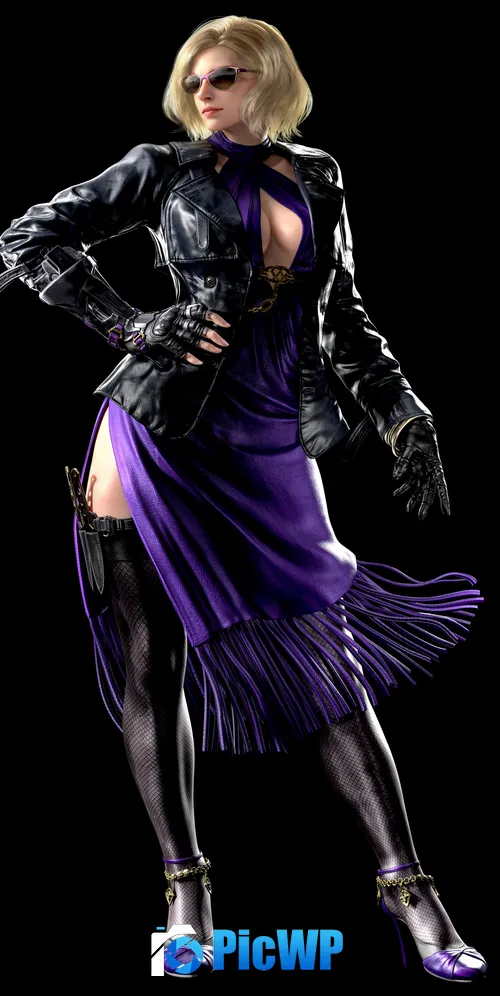 Nina Williams Tekken 8 3K Mobile Wallpaper