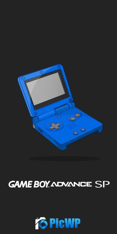 Gameboy Advance SP 3K Mobile Wallpaper