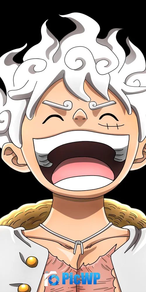 Laughing Luffy 3K Mobile Wallpaper