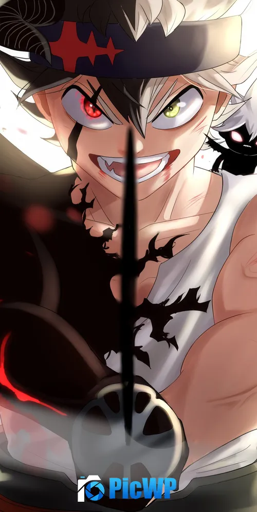 Asta Black Clover 3K Mobile Wallpaper
