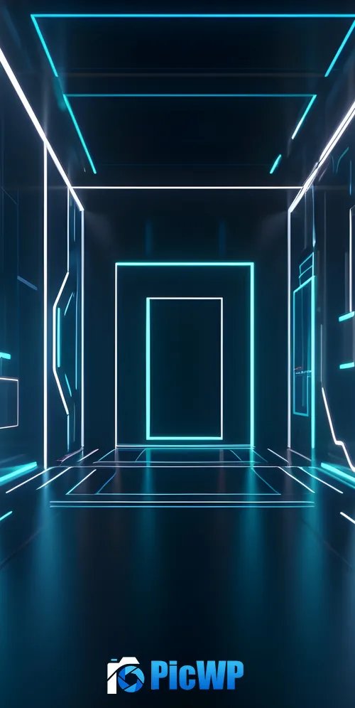 Neon Wall 3K Mobile Wallpaper