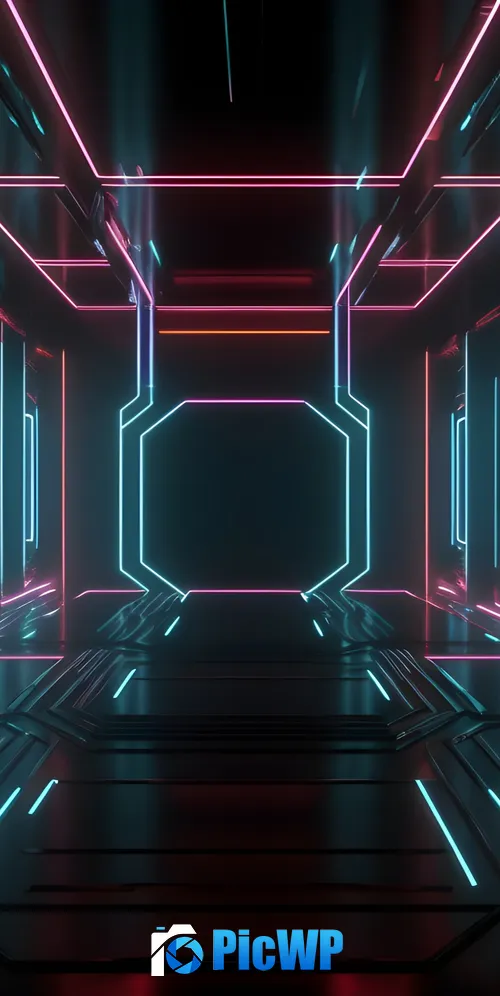 Futuristic Modern lighting 3K Mobile Wallpaper