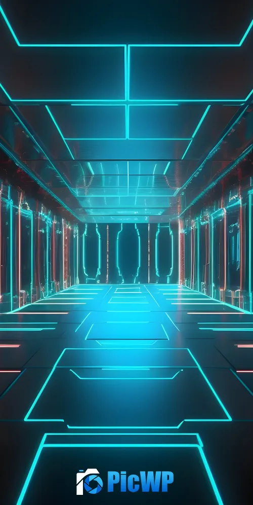 Surreal Modern interior 3K Mobile Wallpaper