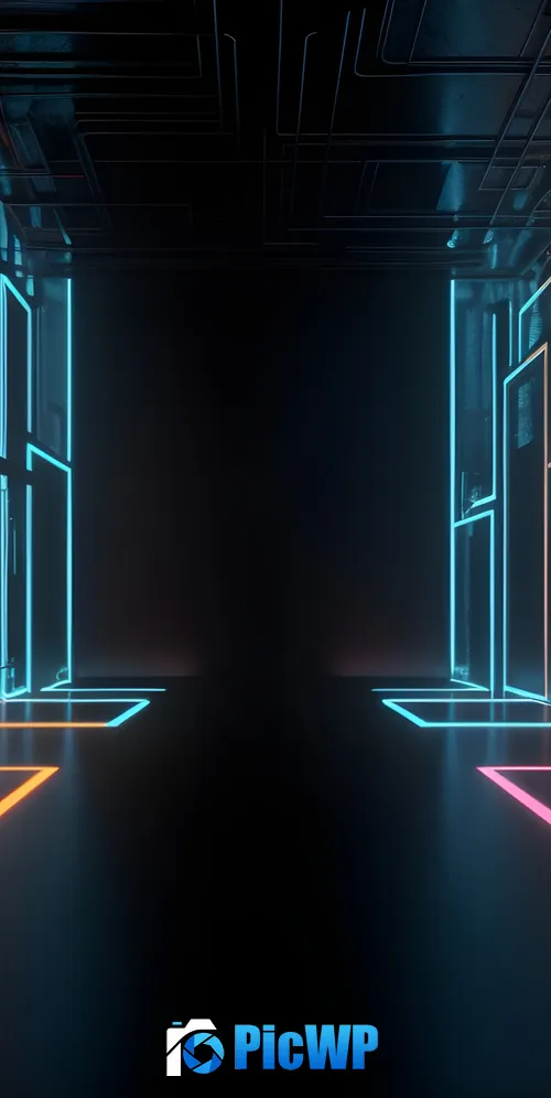 Neon Aesthetic 3K Mobile Wallpaper