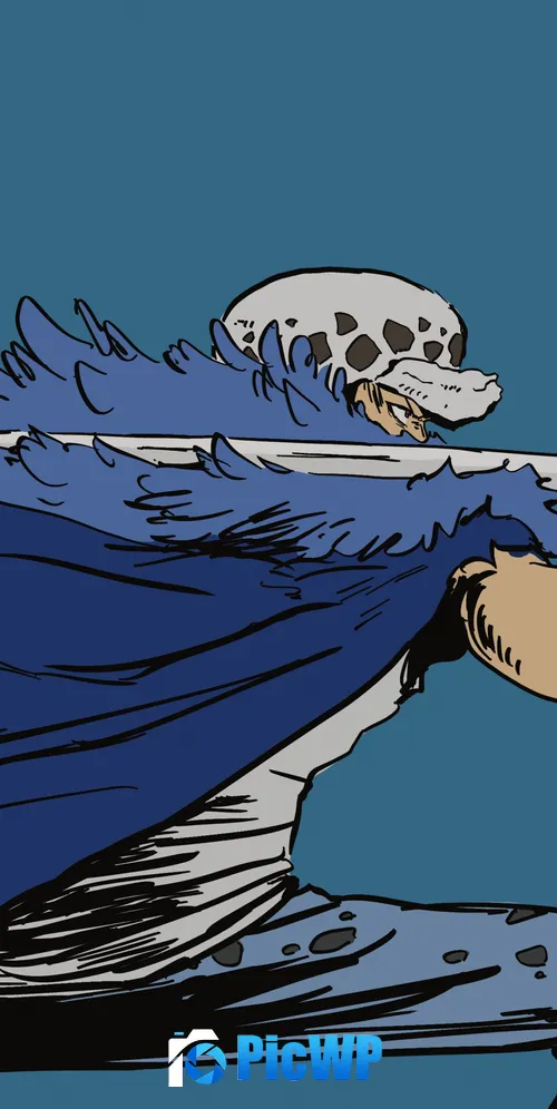 Trafalgar Law One Piece 3K Mobile Wallpaper