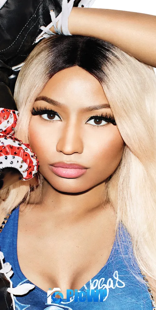 Nicki Minaj Rapper 3K Mobile Wallpaper