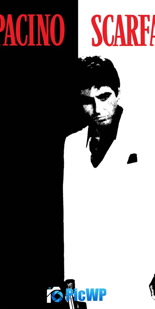 Al Pacino Scarface 3K Mobile Wallpaper