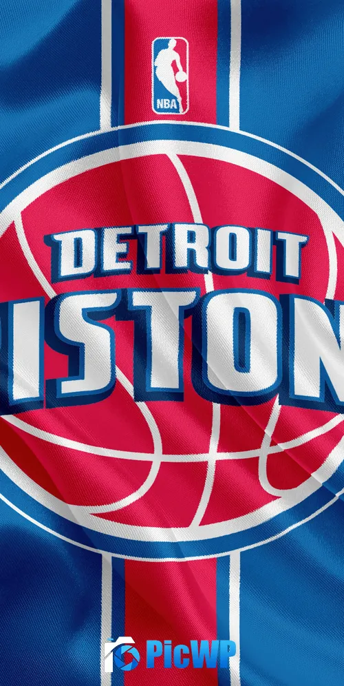 Detroit Pistons 3K Mobile Wallpaper