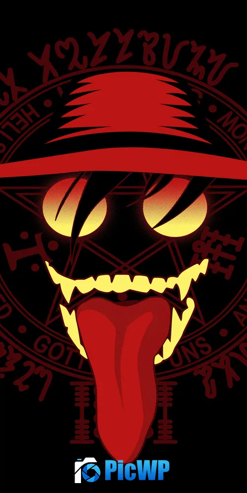 Alucard Evil laugh 3K Mobile Wallpaper