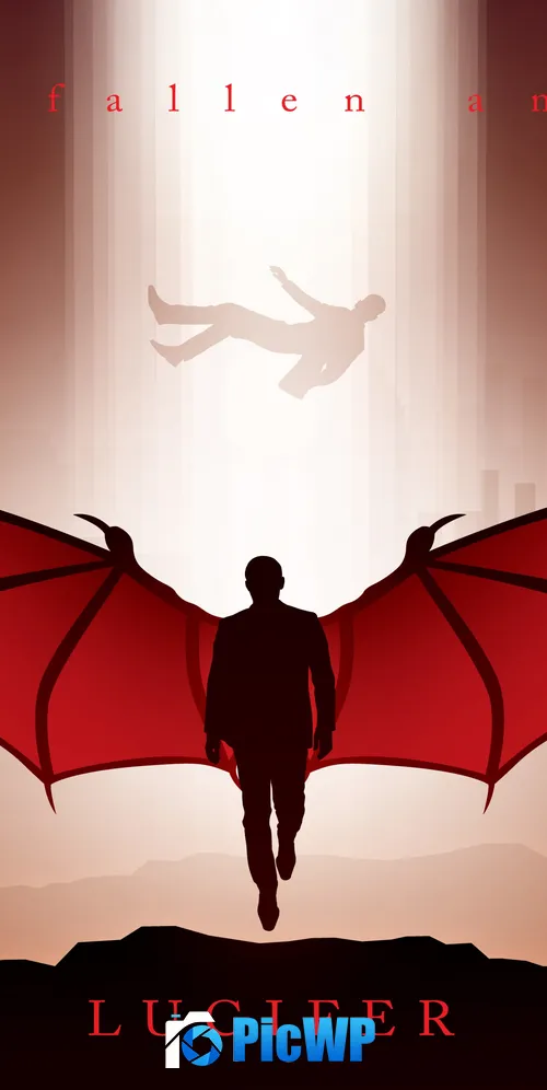 Lucifer Morningstar Devil 3K Mobile Wallpaper