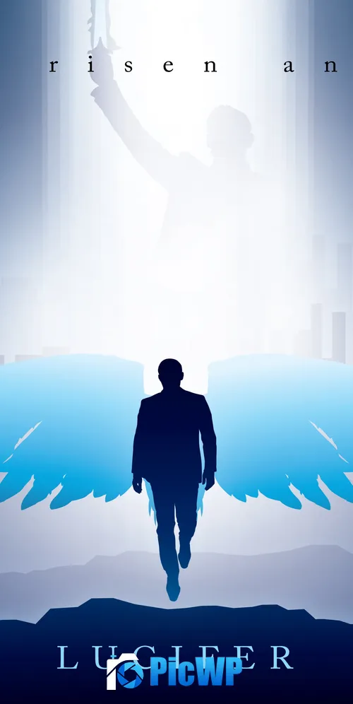 Lucifer Morningstar Angel 3K Mobile Wallpaper
