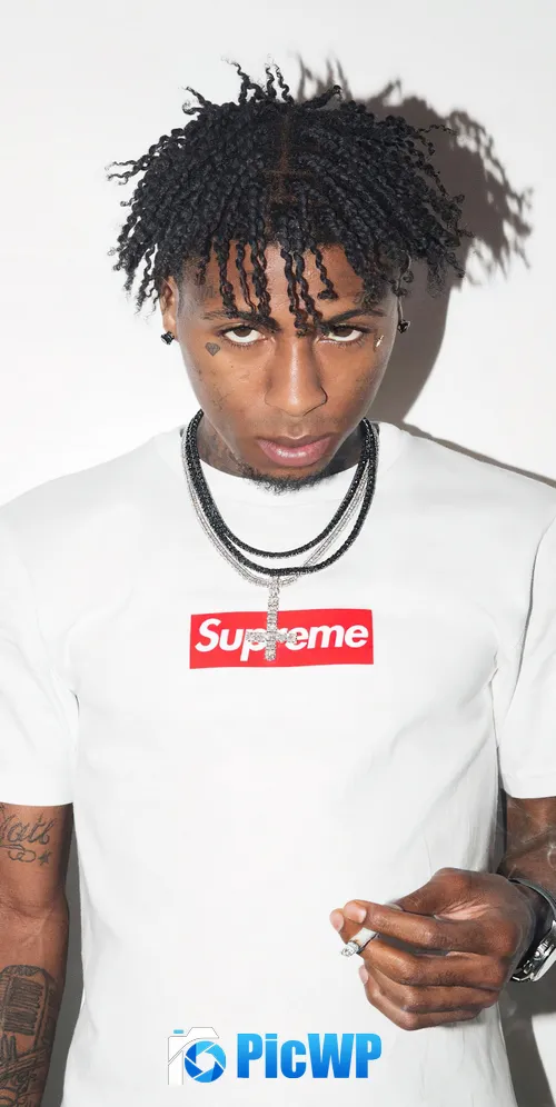 NBA YoungBoy Supreme 3K Mobile Wallpaper