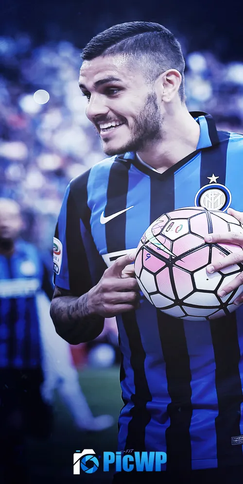 Mauro Icardi Inter Milan 3K Mobile Wallpaper