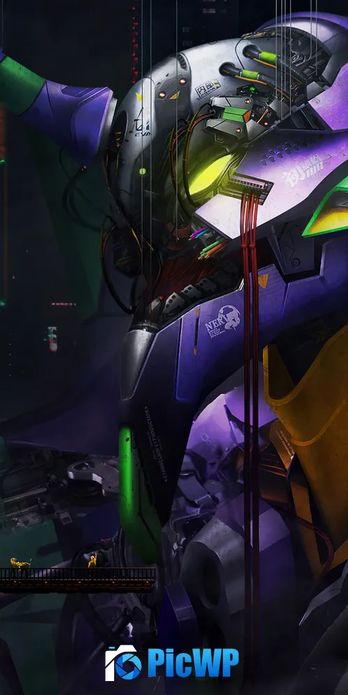 Evangelion Unit-01 Neon Genesis Evangelion 3K Mobile Wallpaper