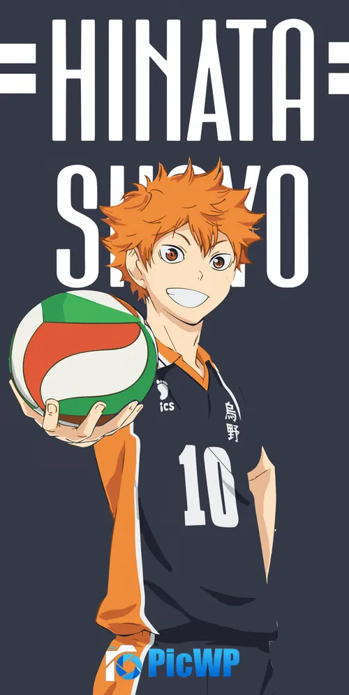 Shoyo Hinata 3K Mobile Wallpaper