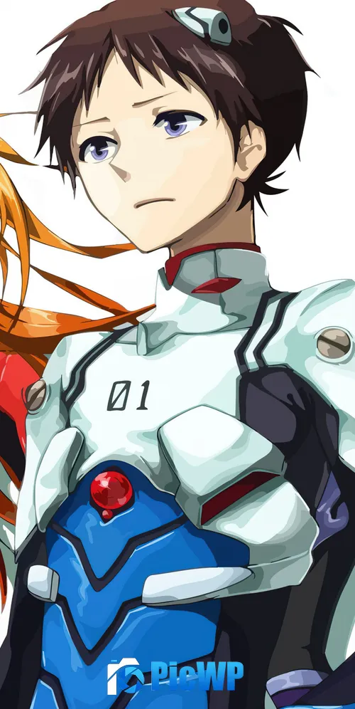 Neon Genesis Evangelion Character art 3K Mobile Wallpaper