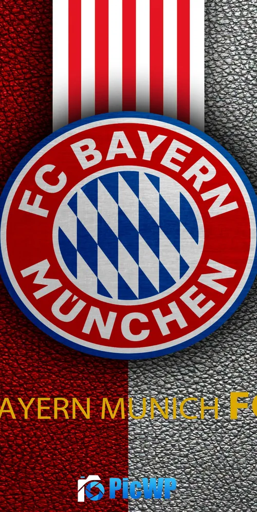 FC Bayern Munich Badge 3K Mobile Wallpaper