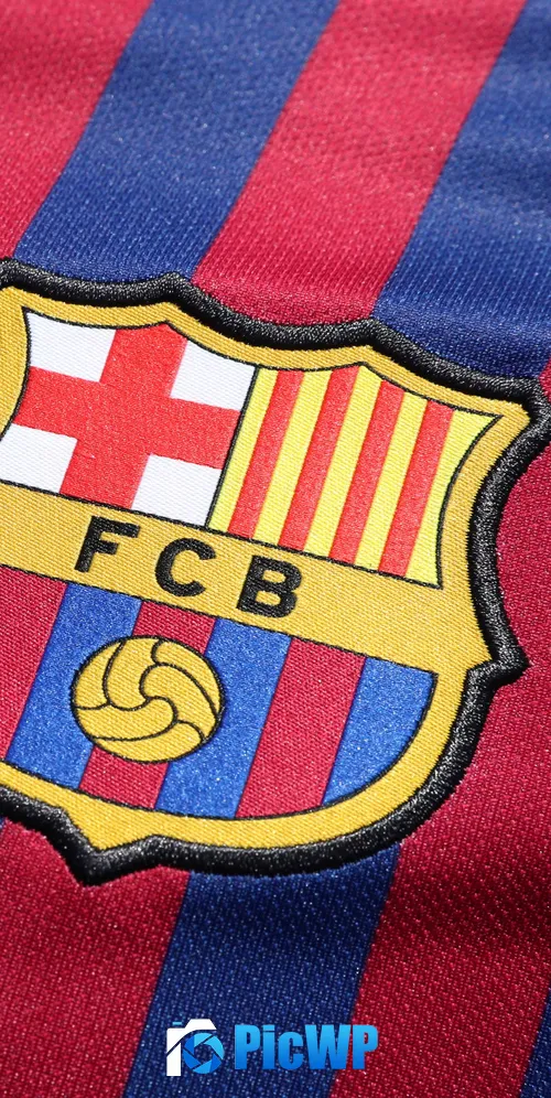 FCB Jersey 3K Mobile Wallpaper