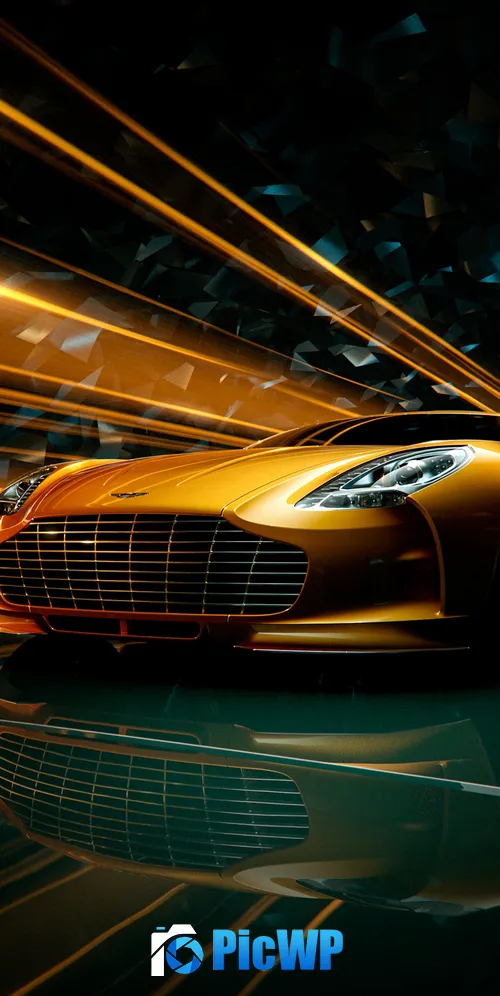 Aston Martin One-77 Hypercar 3K Mobile Wallpaper