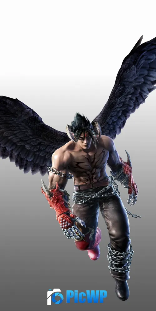 Devil Jin Tekken 3K Mobile Wallpaper