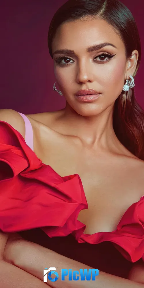 Jessica Alba American actress 3K Mobile Wallpaper