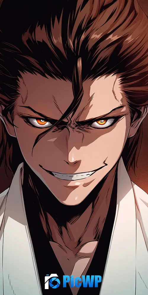 Sosuke Aizen Soul Reaper 3K Mobile Wallpaper