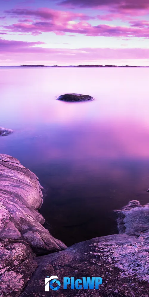 Sunset 3K Mobile Wallpaper