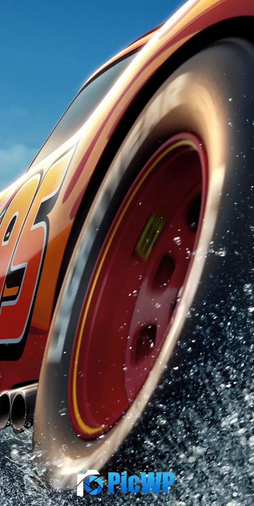 Lightning McQueen Cars 3 3K Mobile Wallpaper