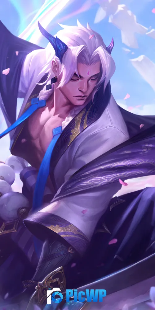 Spirit Blossom Yone League of Legends 3K Mobile Wallpaper