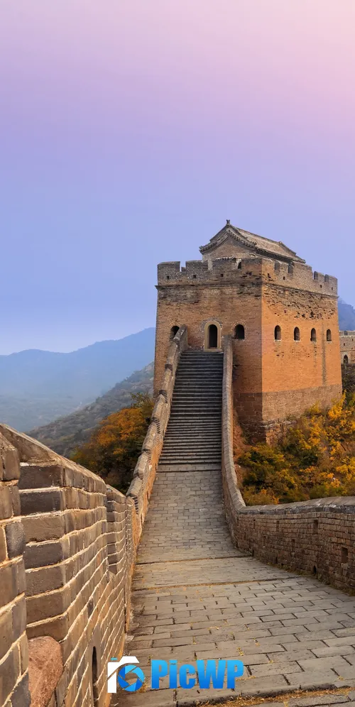Great Wall of China Jinshanling 3K Mobile Wallpaper
