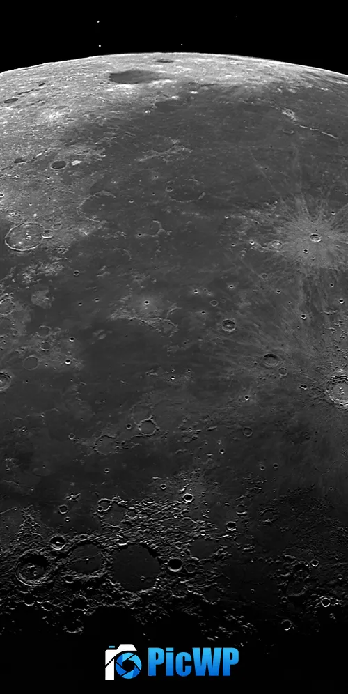 Moon Planet 3K Mobile Wallpaper