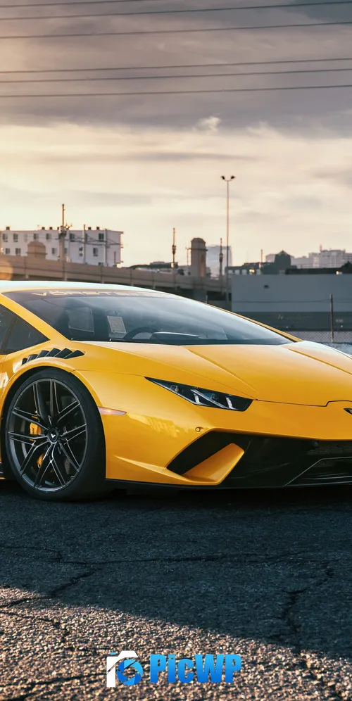 Lamborghini Huracan Performante Supercar 3K Mobile Wallpaper