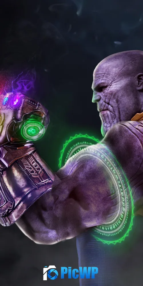 Thanos Infinity Gauntlet 3K Mobile Wallpaper