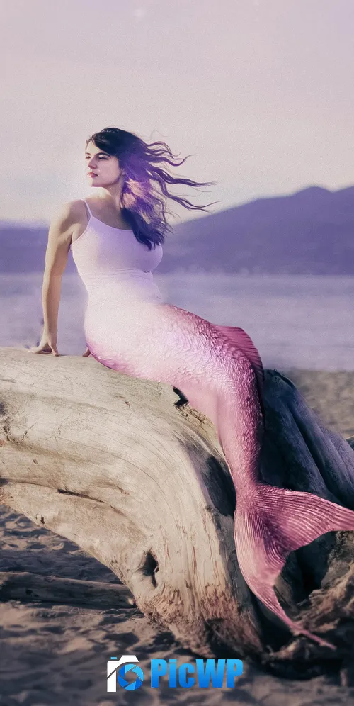 Mermaid Dream 3K Mobile Wallpaper