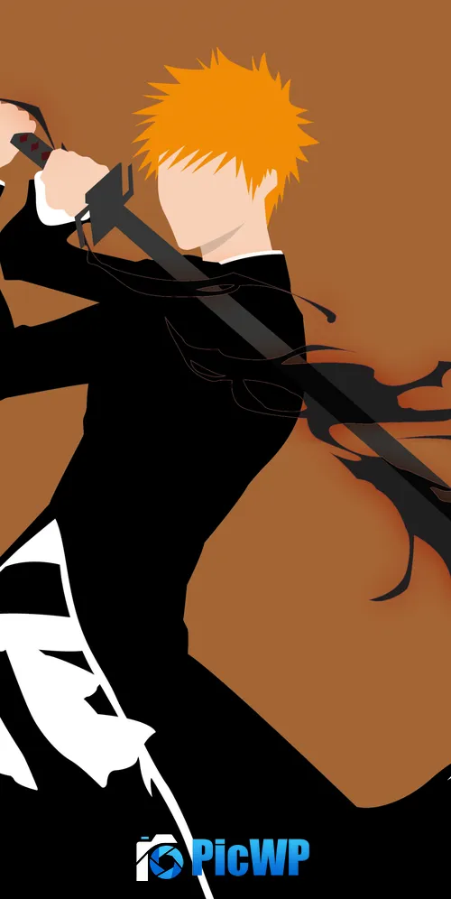 Ichigo Kurosaki Faceless 3K Mobile Wallpaper