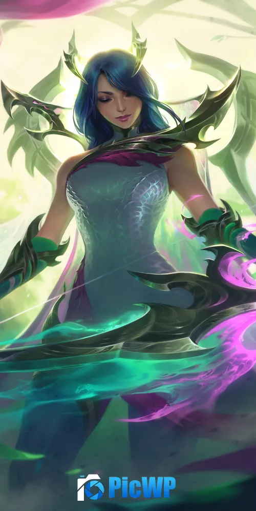 Ashe 3K Mobile Wallpaper