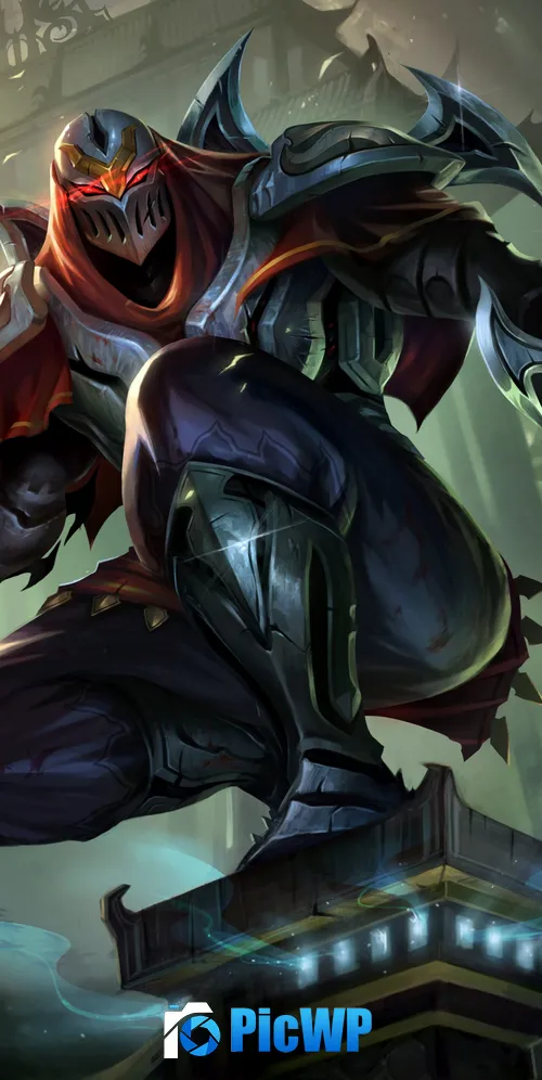 League of Legends Zed 3K Mobile Wallpaper