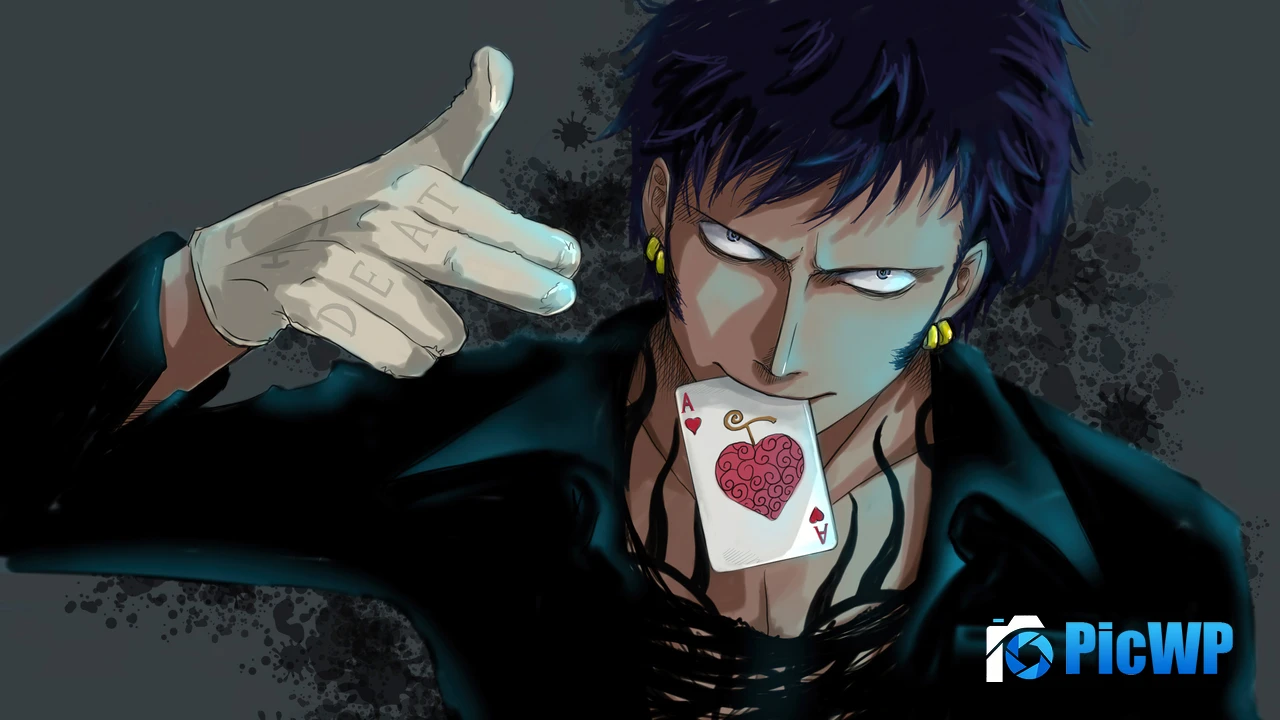 Trafalgar Law Heart 4K PC Wallpaper