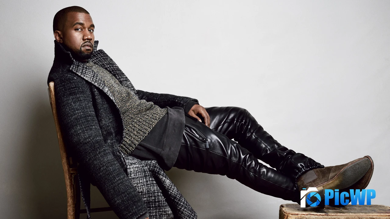 Kanye West Photoshoot 4K PC Wallpaper