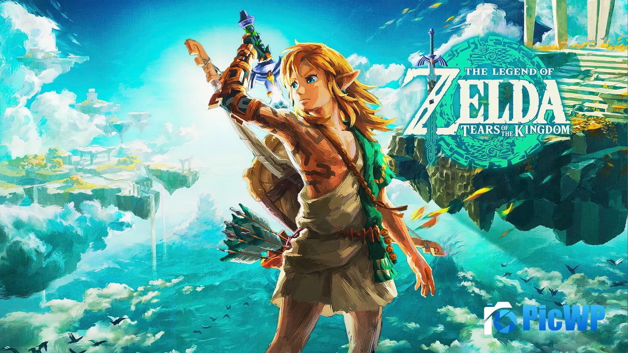 Link in Tears of the Kingdom 4K PC Wallpaper
