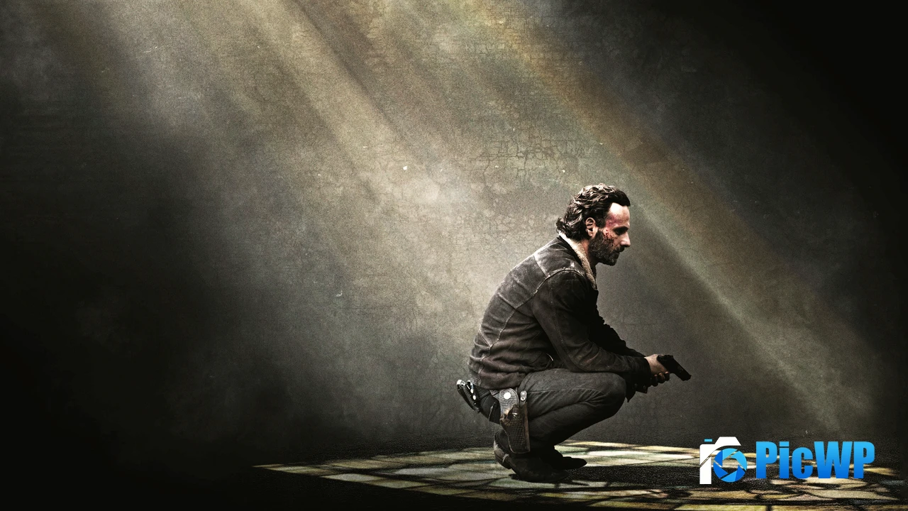 Rick Grimes Andrew Lincoln 4K PC Wallpaper