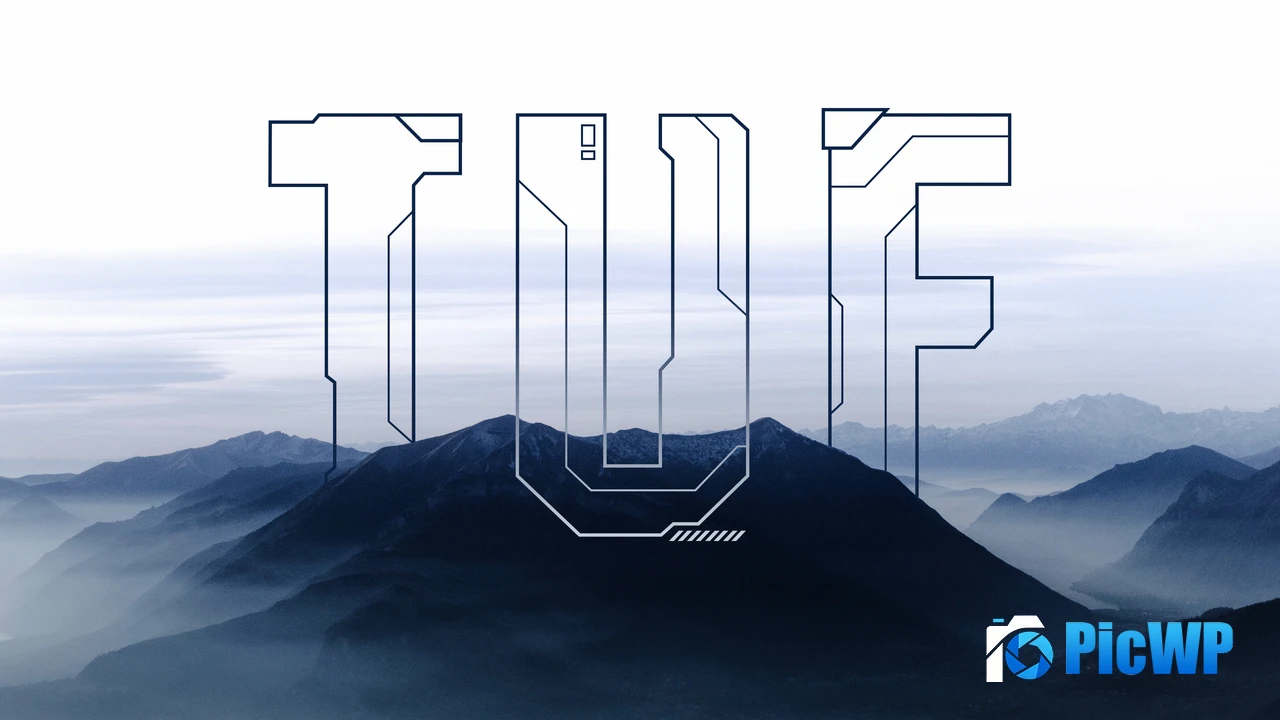 ASUS TUF Gaming Mountains 4K PC Wallpaper