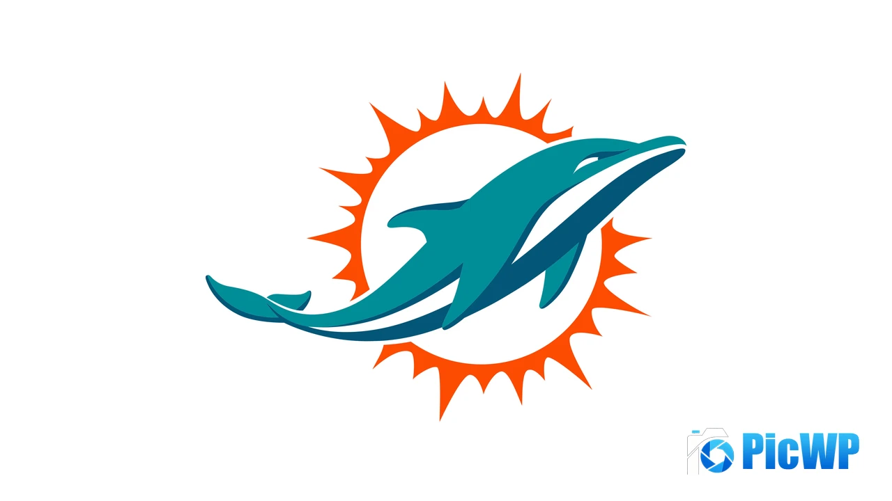 Miami Dolphins Logo 4K PC Wallpaper