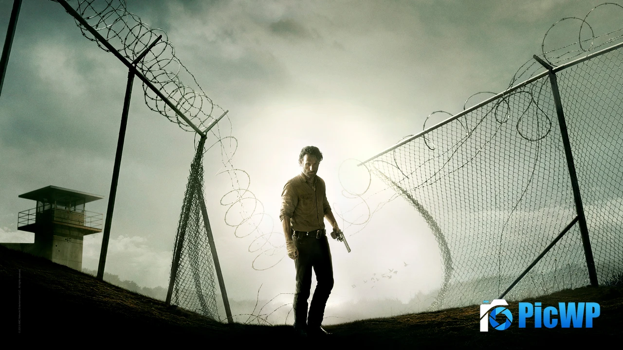 Andrew Lincoln Rick Grimes 4K PC Wallpaper