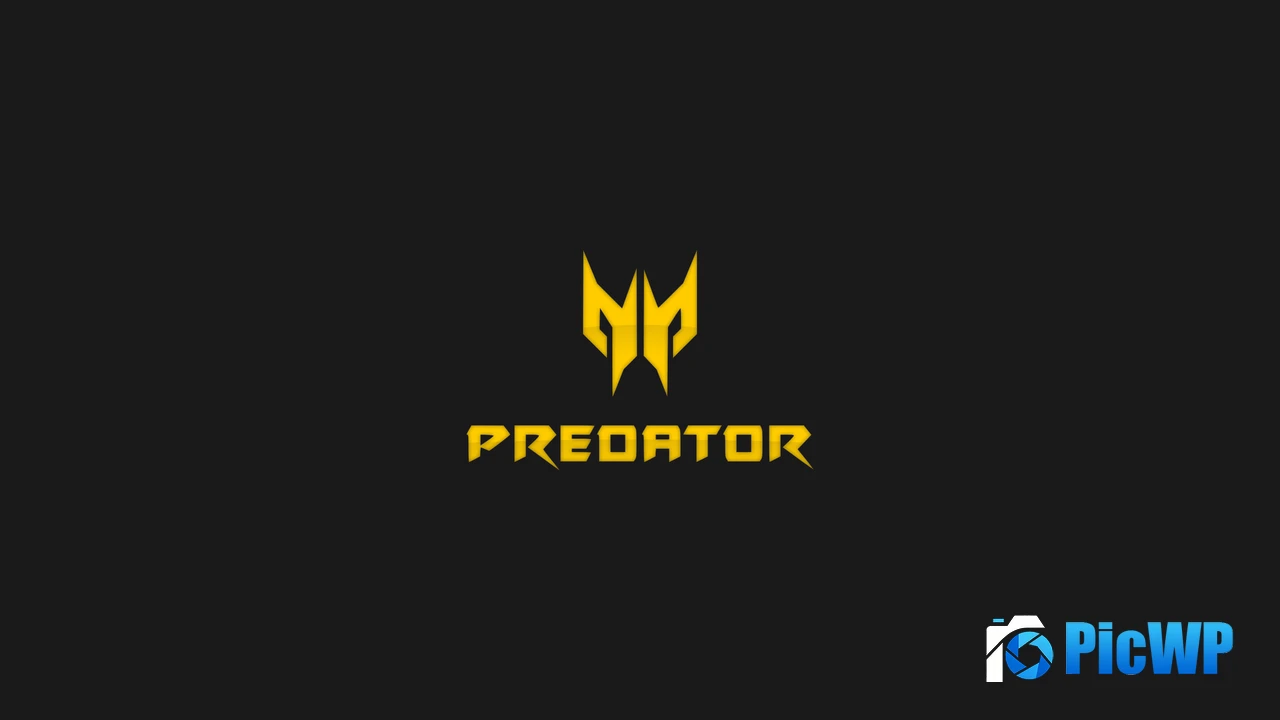 Acer Predator Dark background 4K PC Wallpaper