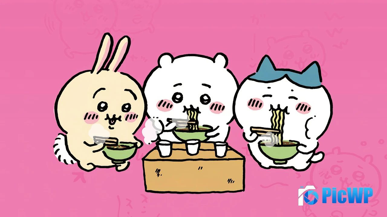 Nanka Chiisakute Kawaii Yatsu Cute cartoon 4K PC Wallpaper