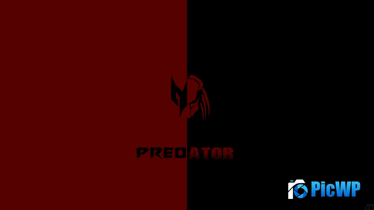 Asus Predator Black and Red 4K PC Wallpaper