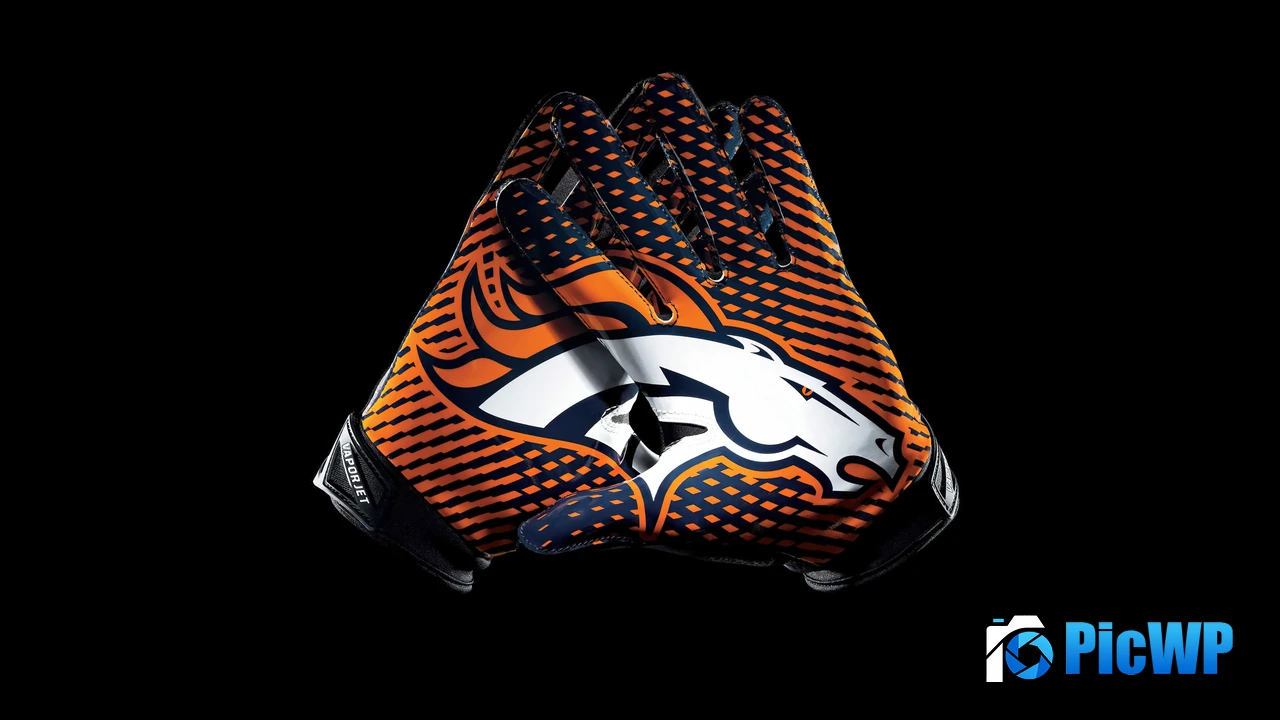 Denver Broncos Gloves 4K PC Wallpaper